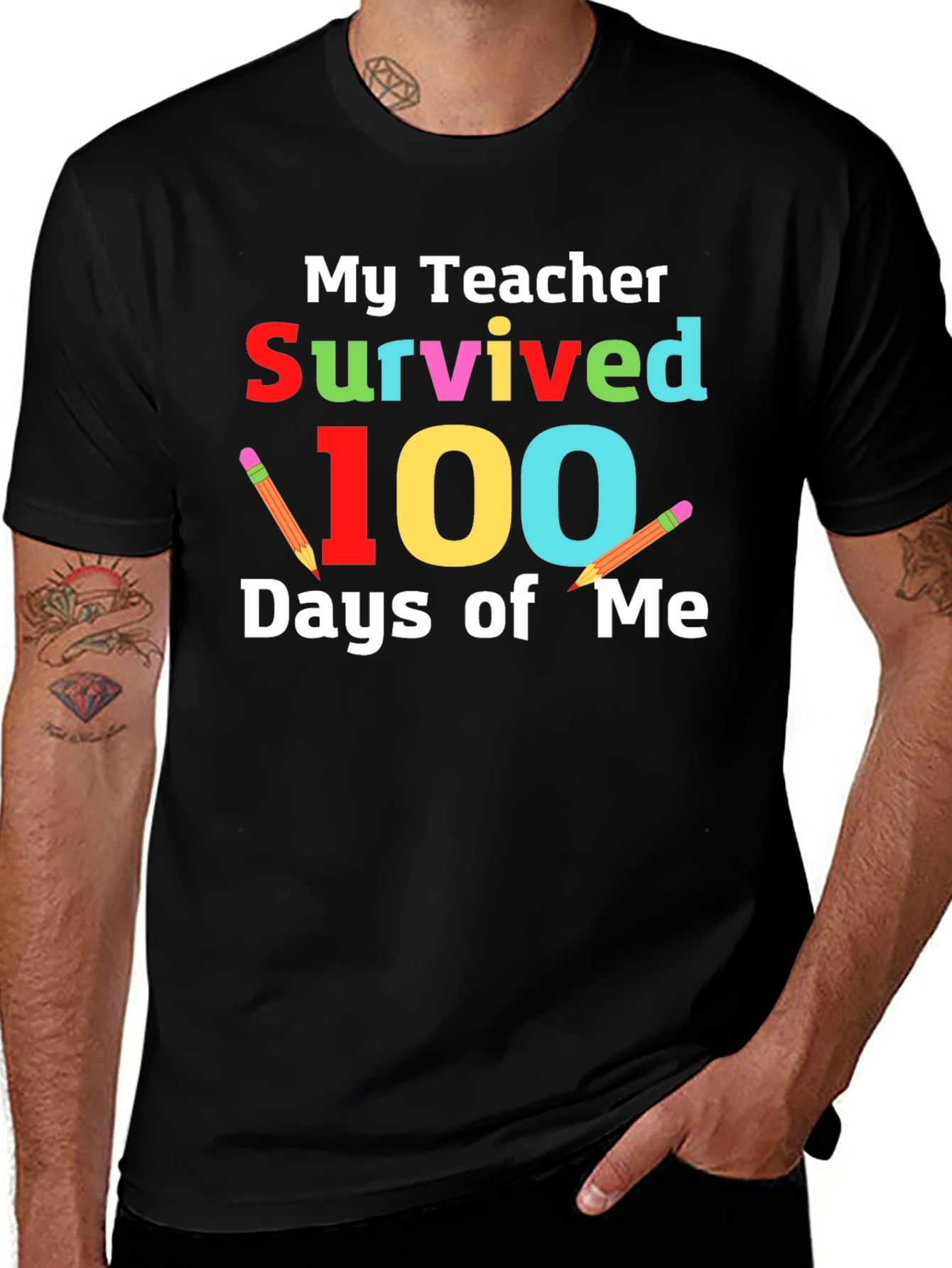 My Teacher Survived 100 Days of Me T-Shirt