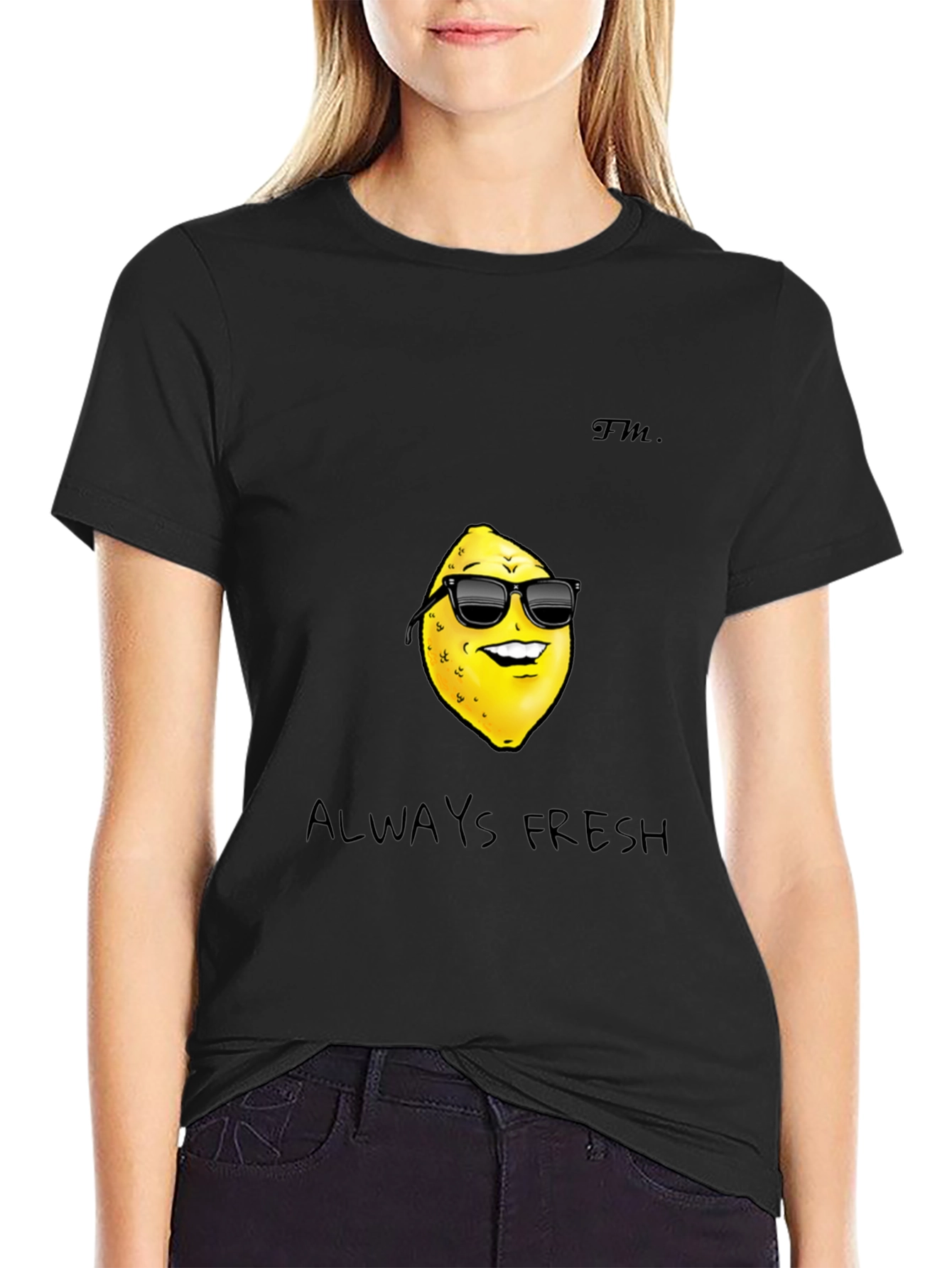 Cool Lemon Graphic Tee - Always Fresh