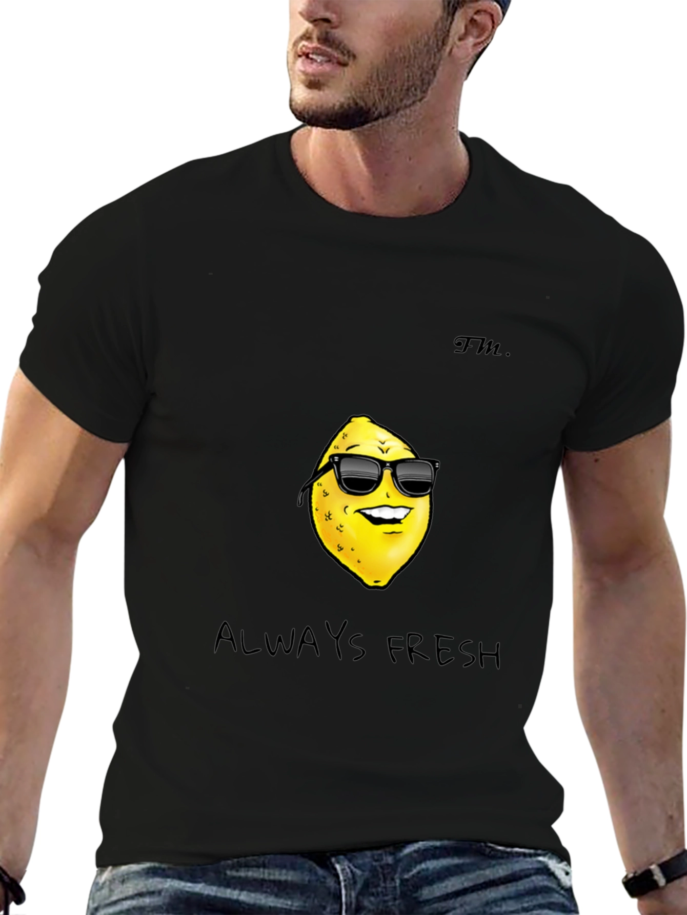 Cool Lemon Graphic Tee - Always Fresh
