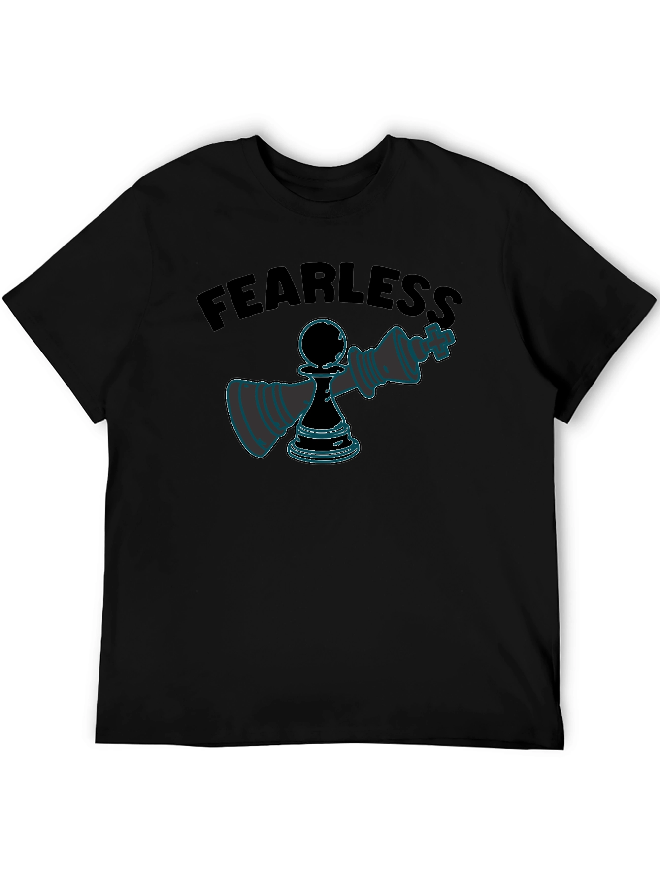 Fearless Chess T-Shirt - Pawn Takes King
