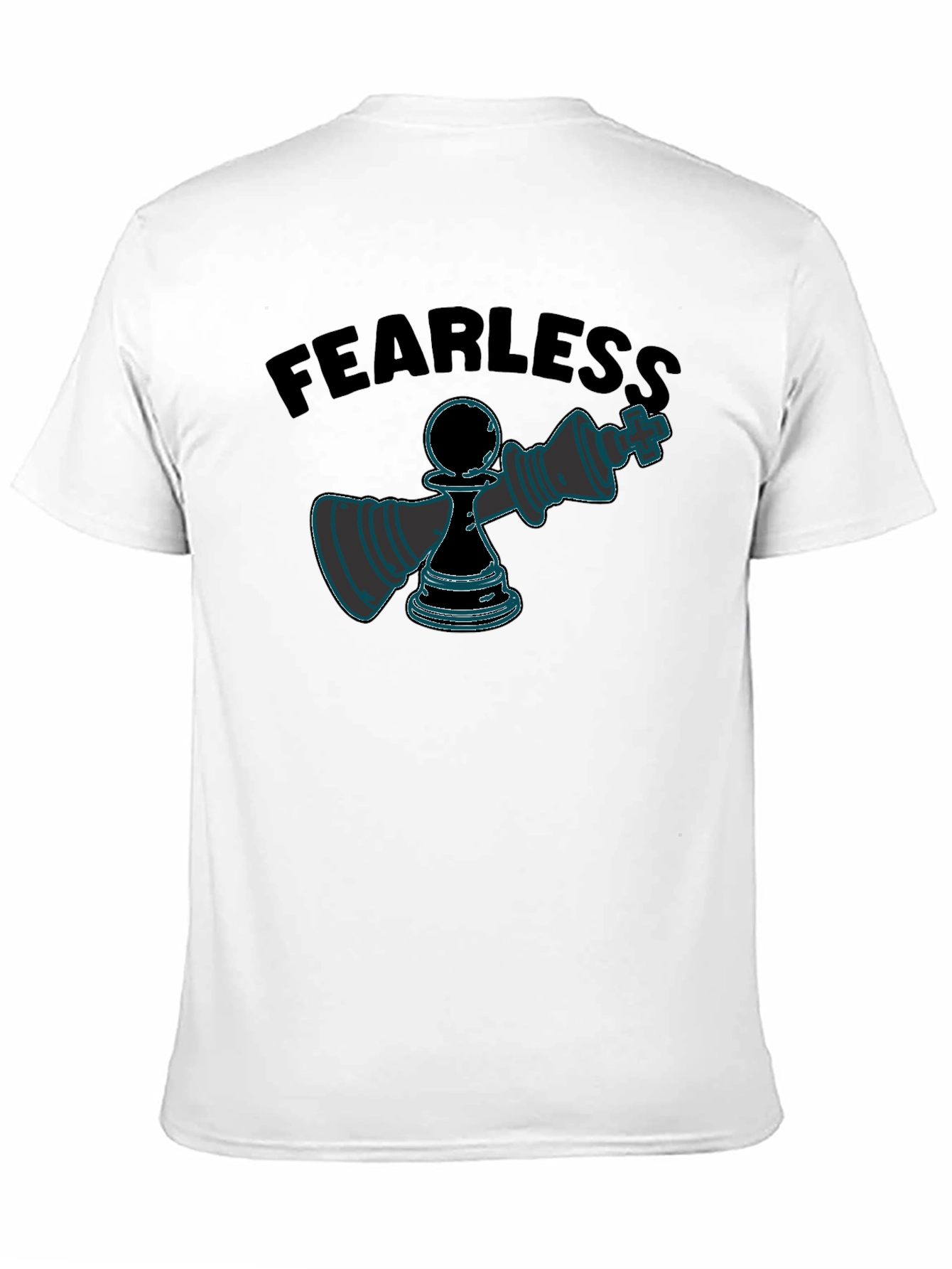 Fearless Chess T-Shirt - Pawn Takes King
