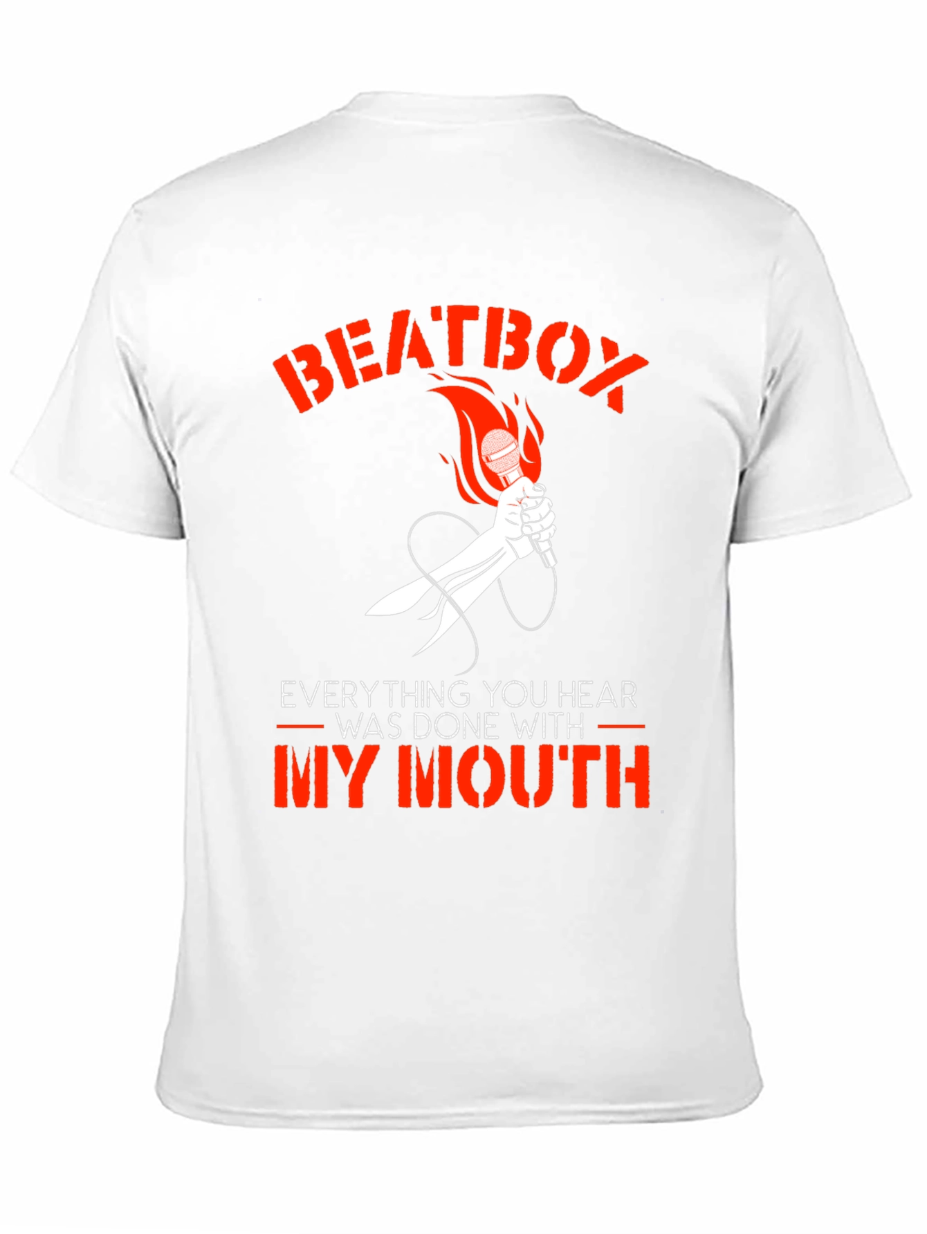 Beatbox Microphone Graphic T-Shirt