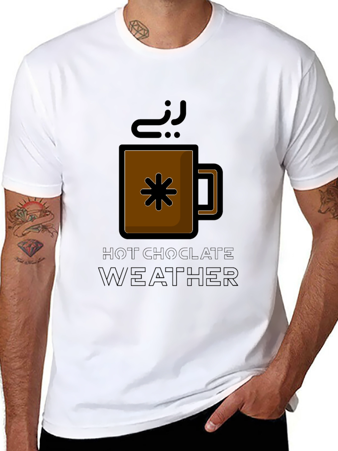 Hot Chocolate Weather Graphic Tee