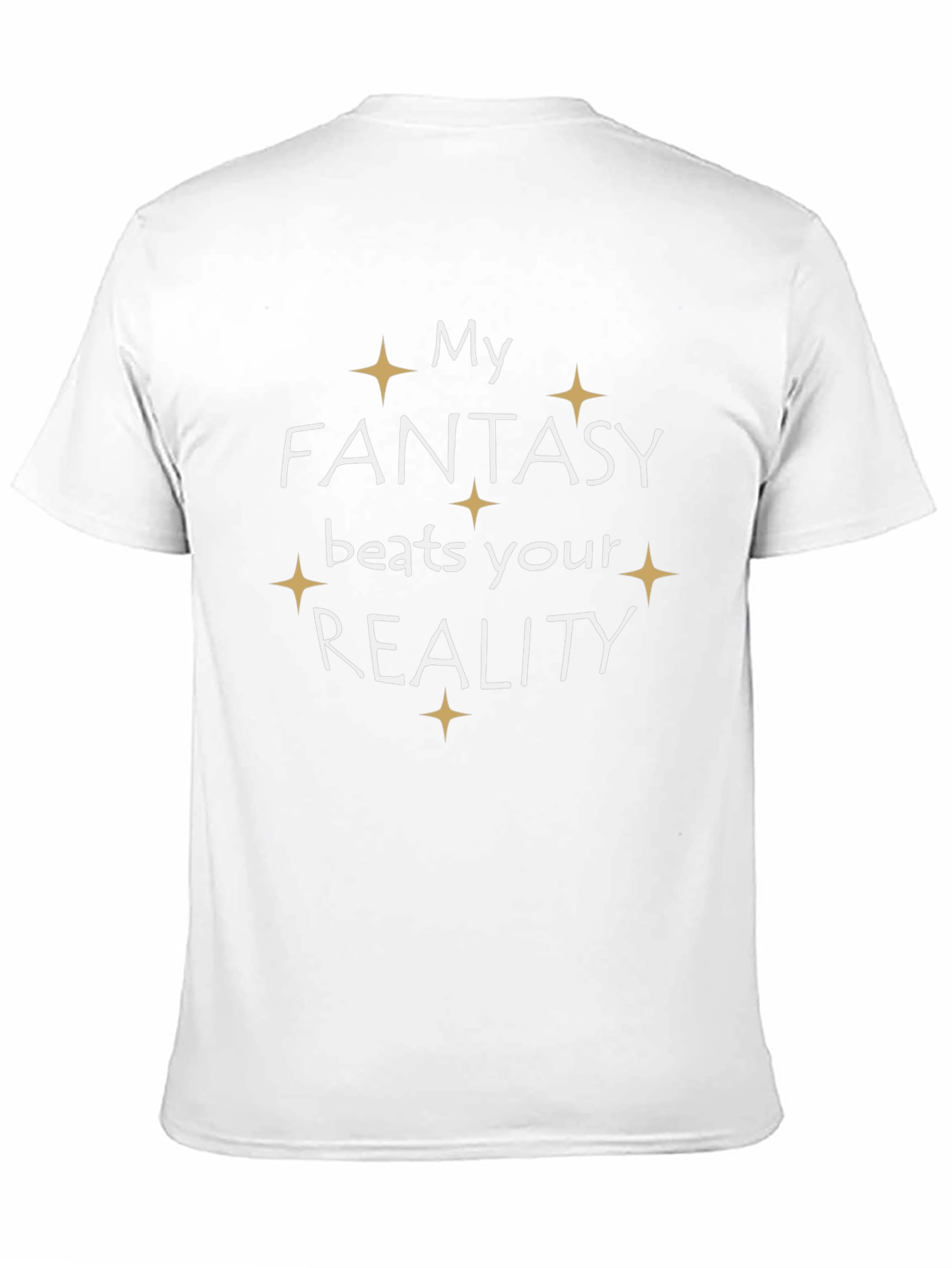 Fantasy Beats Reality Graphic T-Shirt