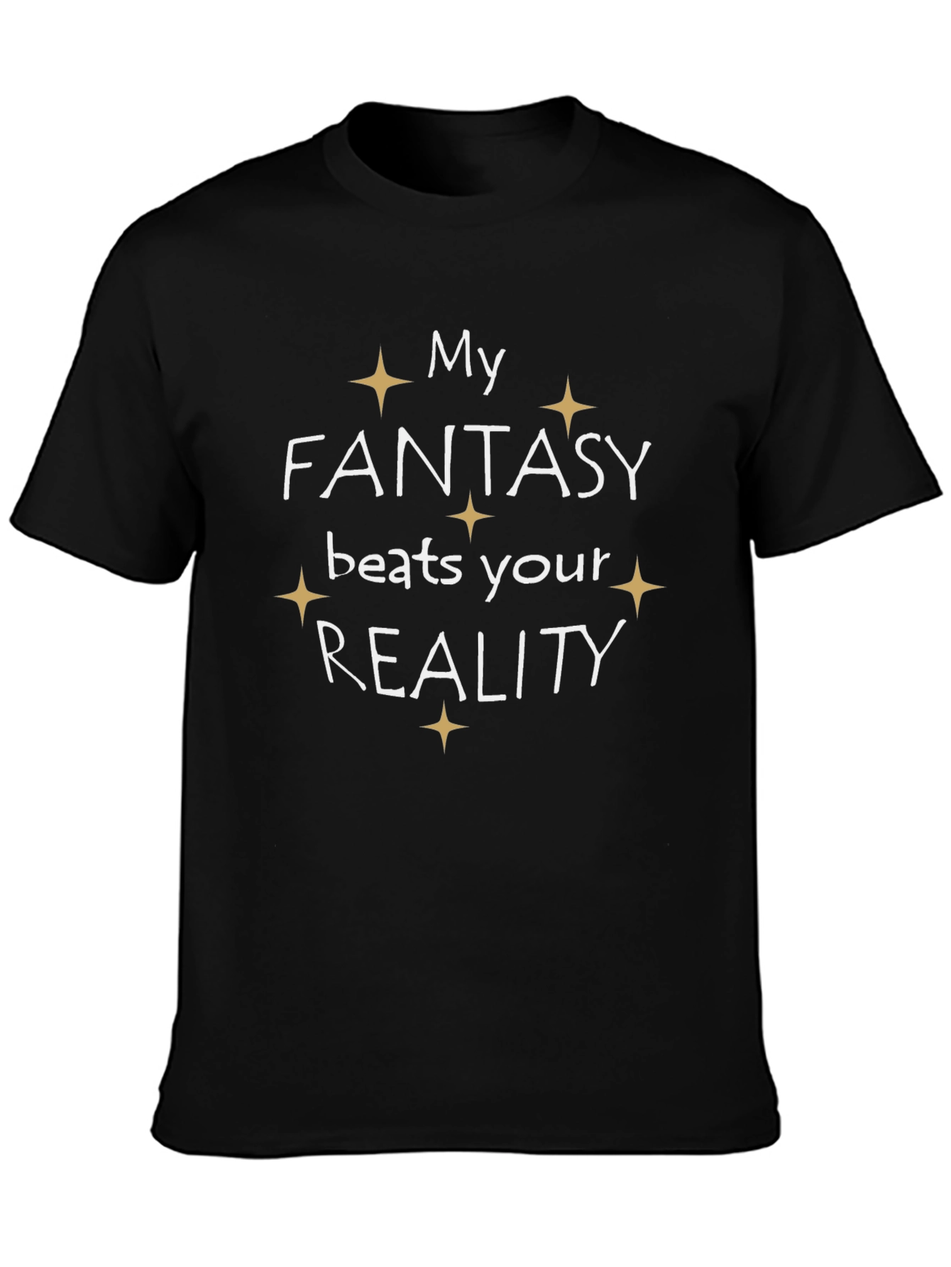 Fantasy Beats Reality Graphic T-Shirt
