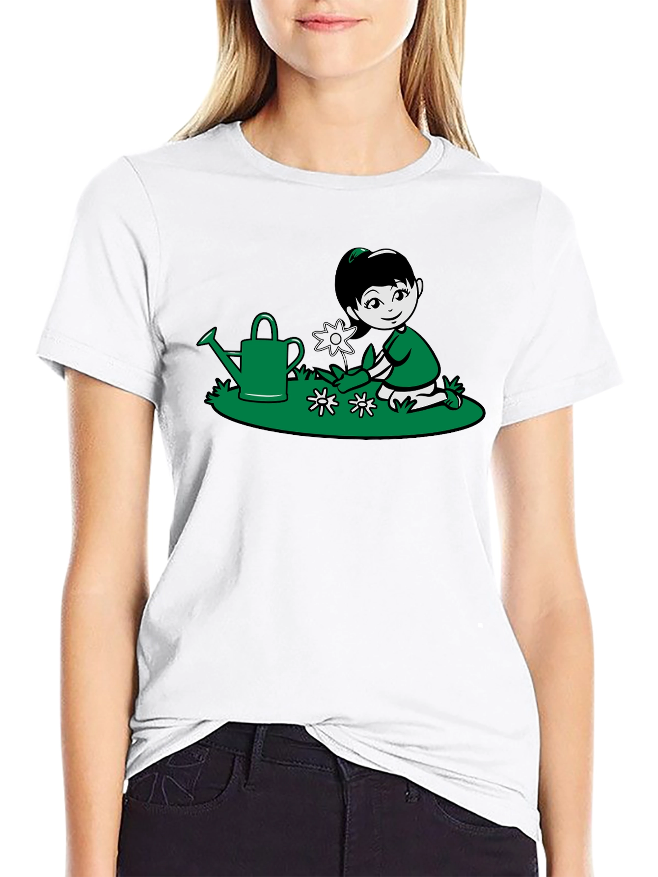 Gardening Girl Graphic T-Shirt