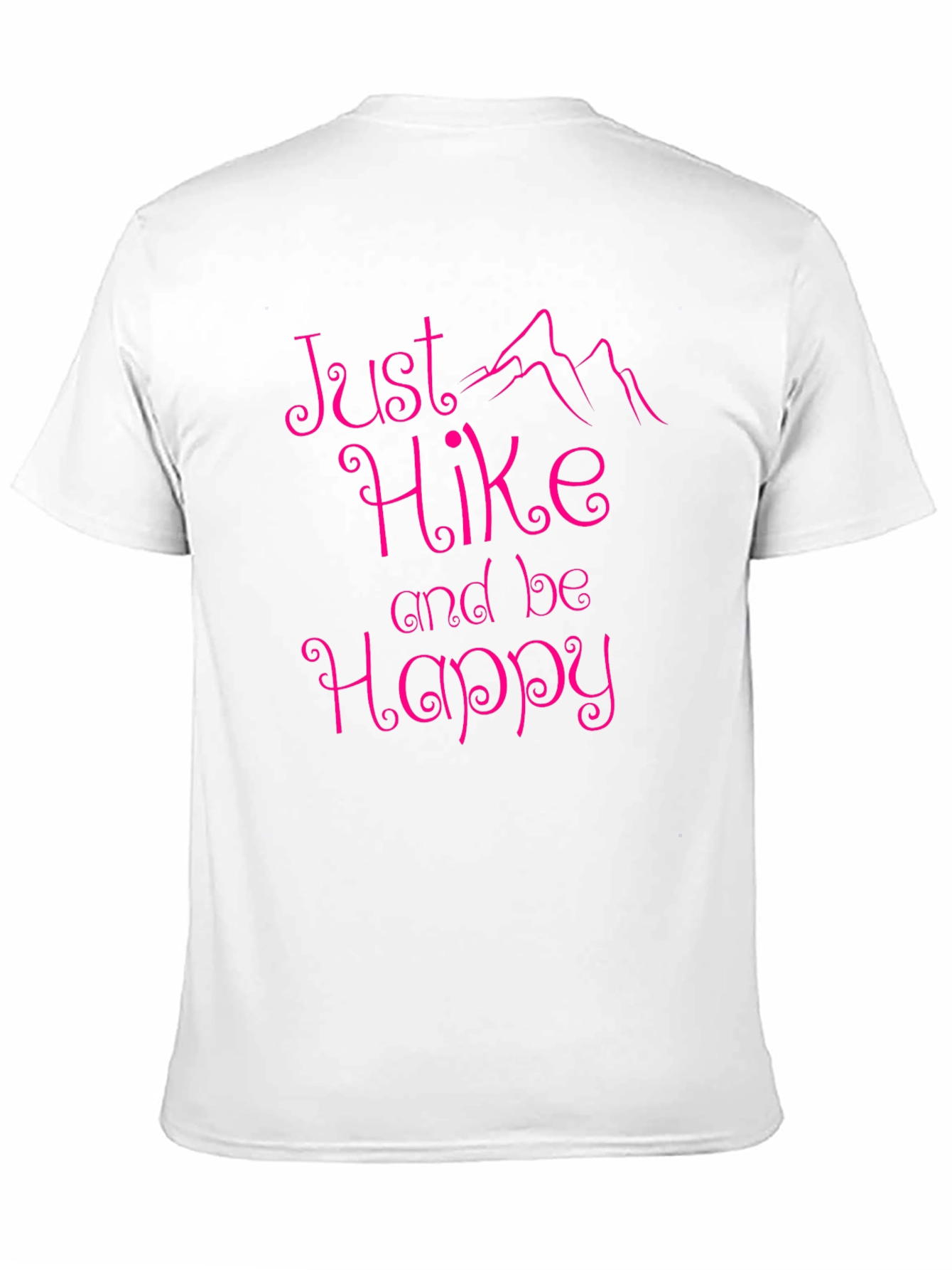 Just Hike and Be Happy Graphic Tee
