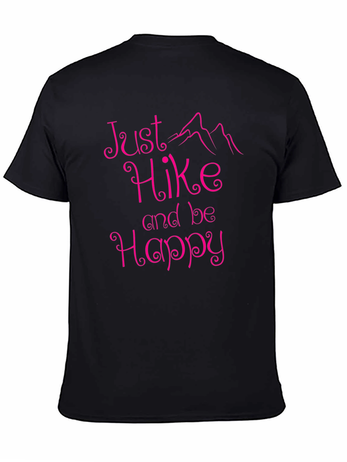Just Hike and Be Happy Graphic Tee