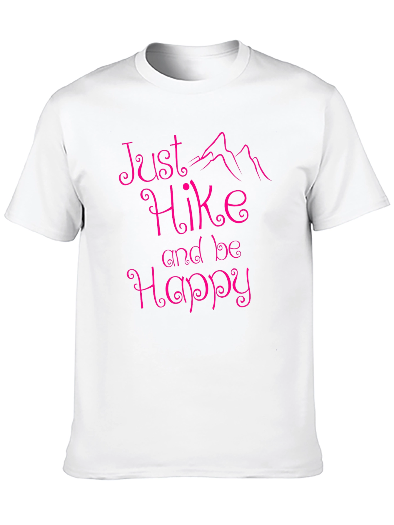 Just Hike and Be Happy Graphic Tee