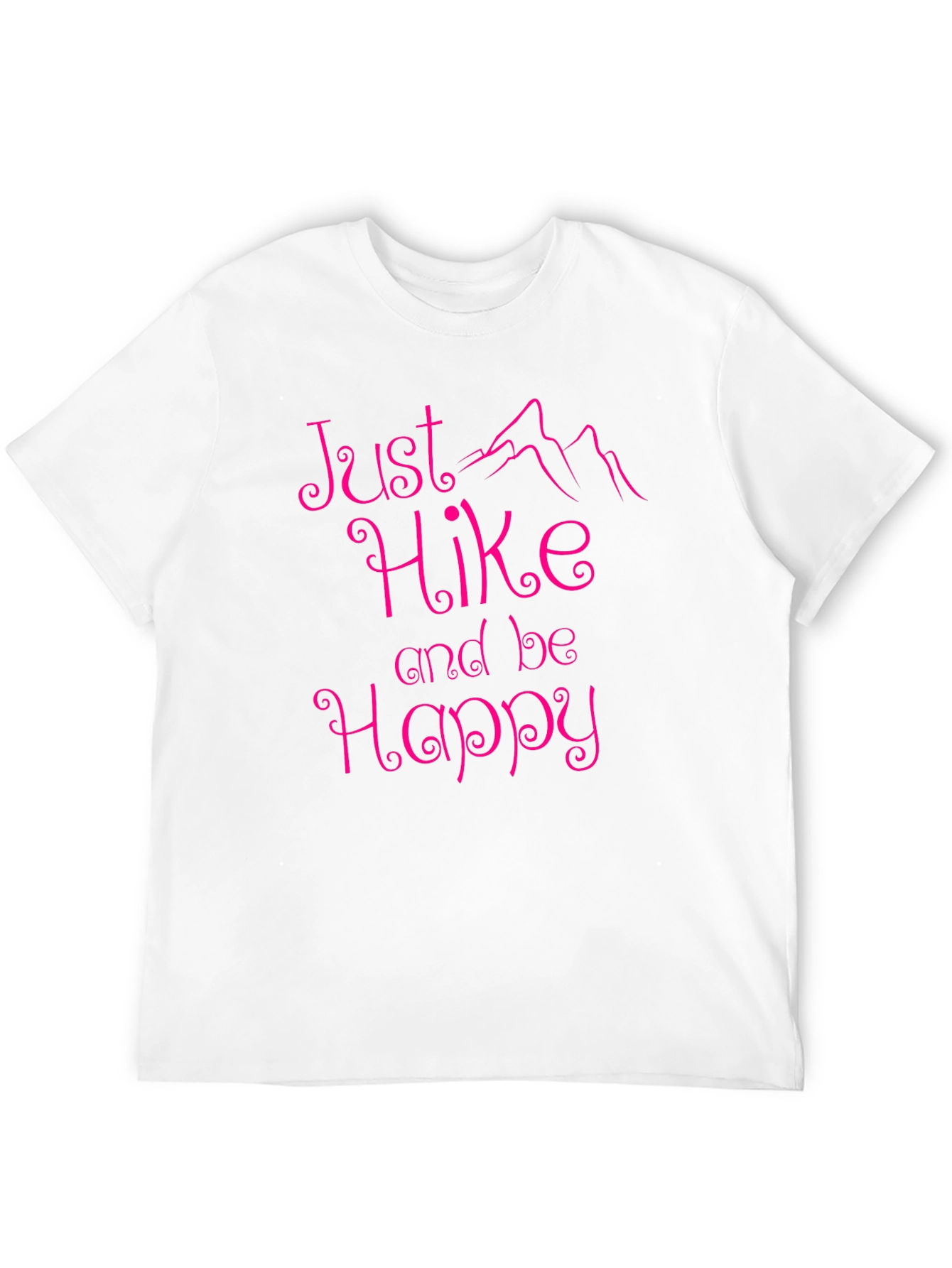 Just Hike and Be Happy Graphic Tee