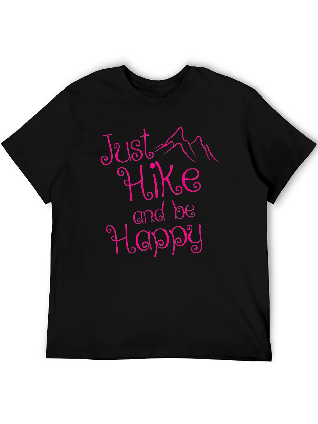 Just Hike and Be Happy Graphic Tee