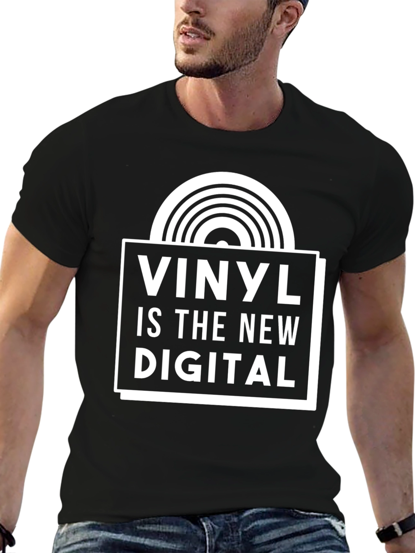 Vinyl is the New Digital Graphic T-Shirt