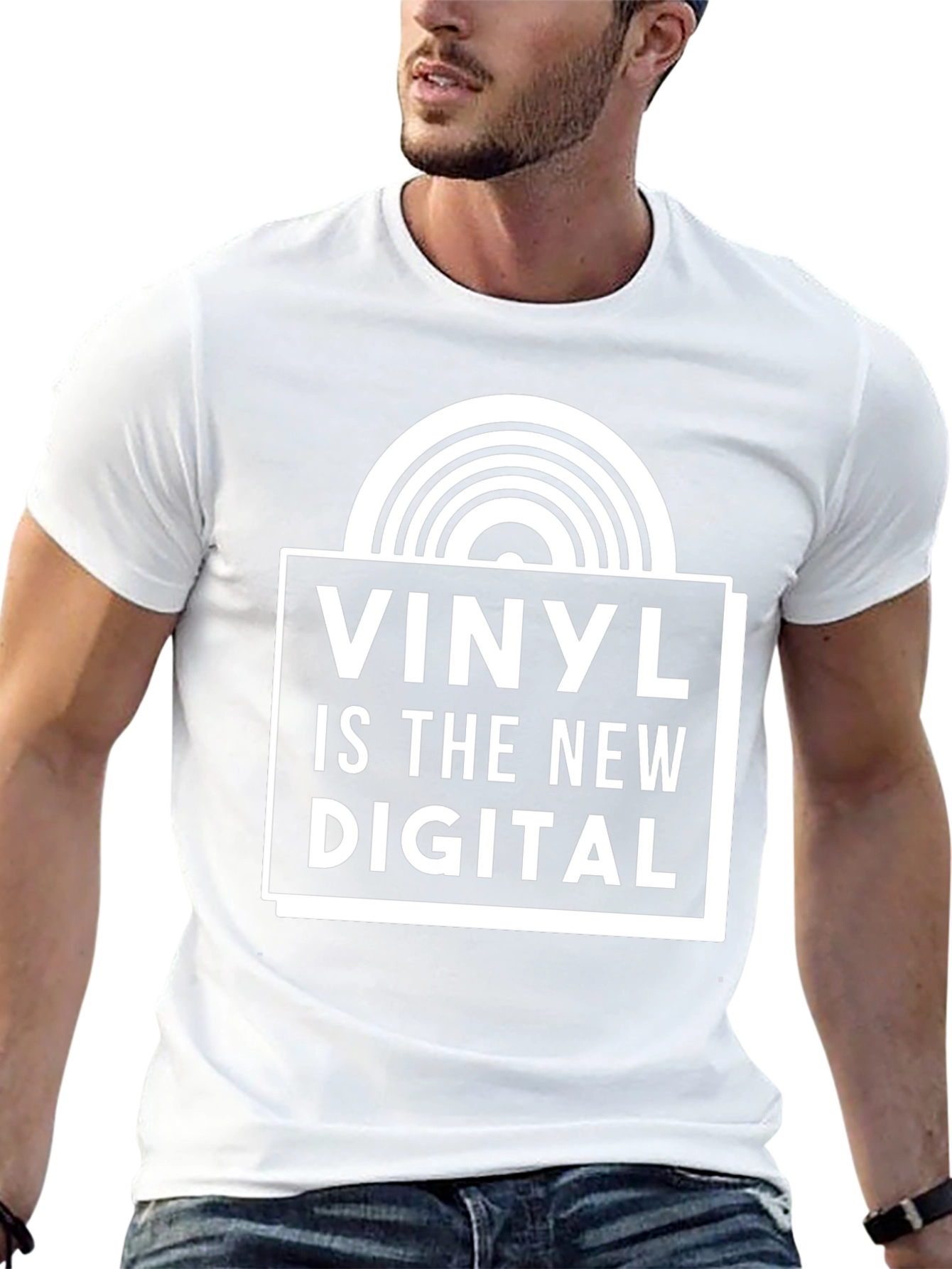 Vinyl is the New Digital Graphic T-Shirt