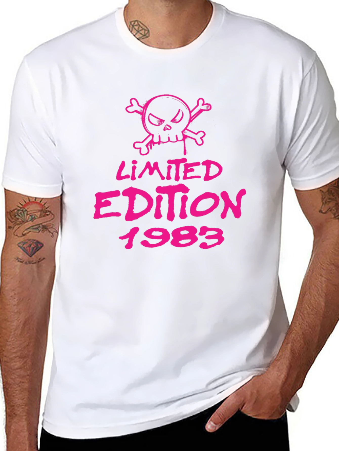 Limited Edition 1983 Skull Graphic T-Shirt