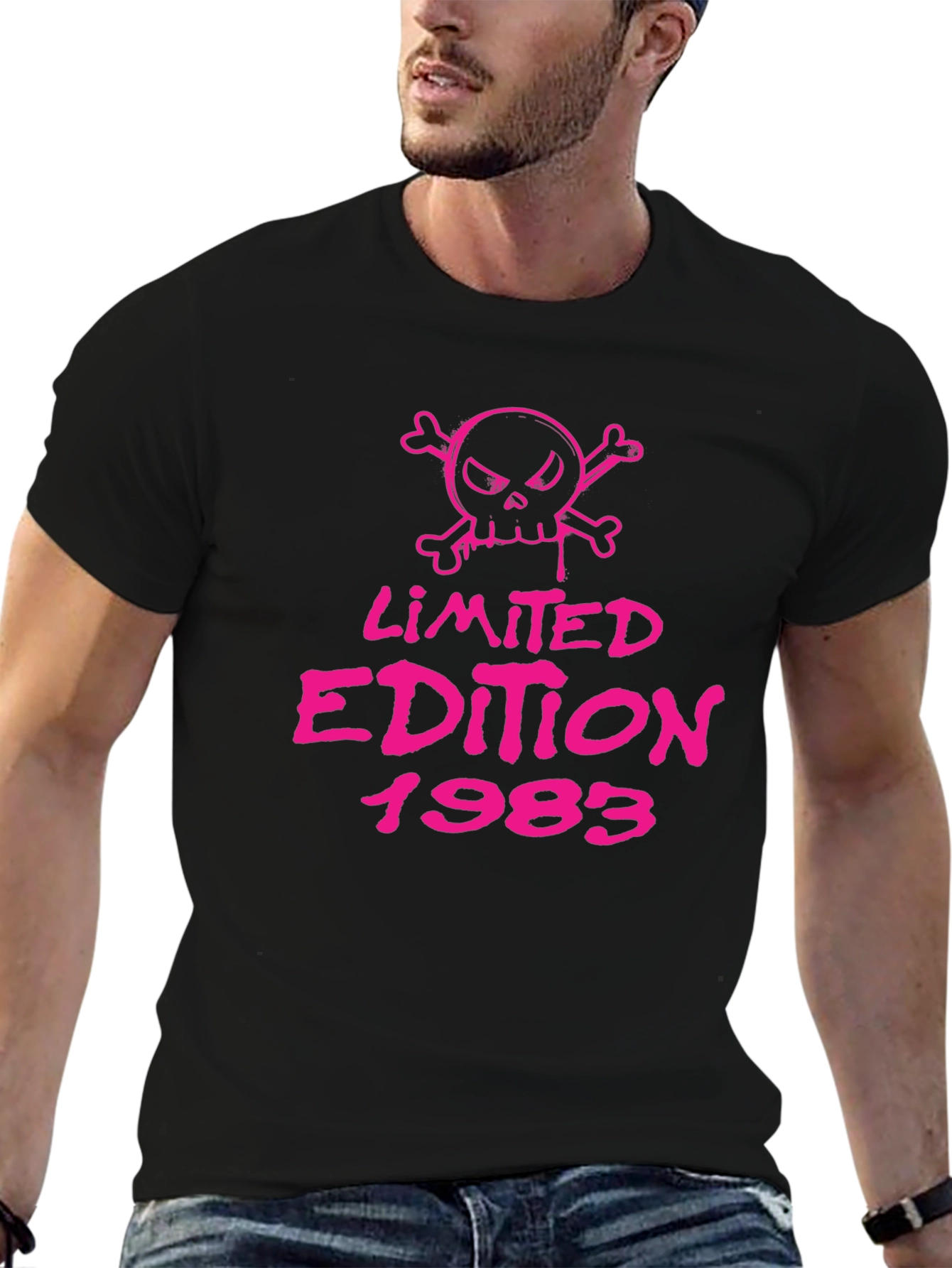Limited Edition 1983 Skull Graphic T-Shirt