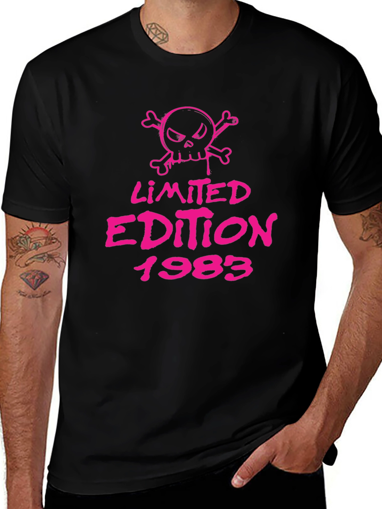 Limited Edition 1983 Skull Graphic T-Shirt