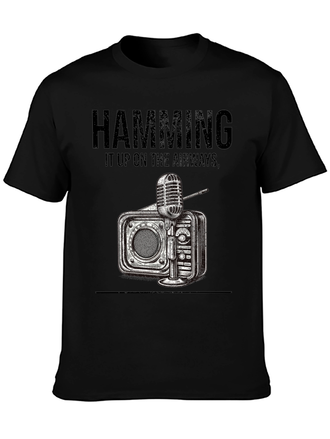 Hamming It Up Radio Graphic Tee