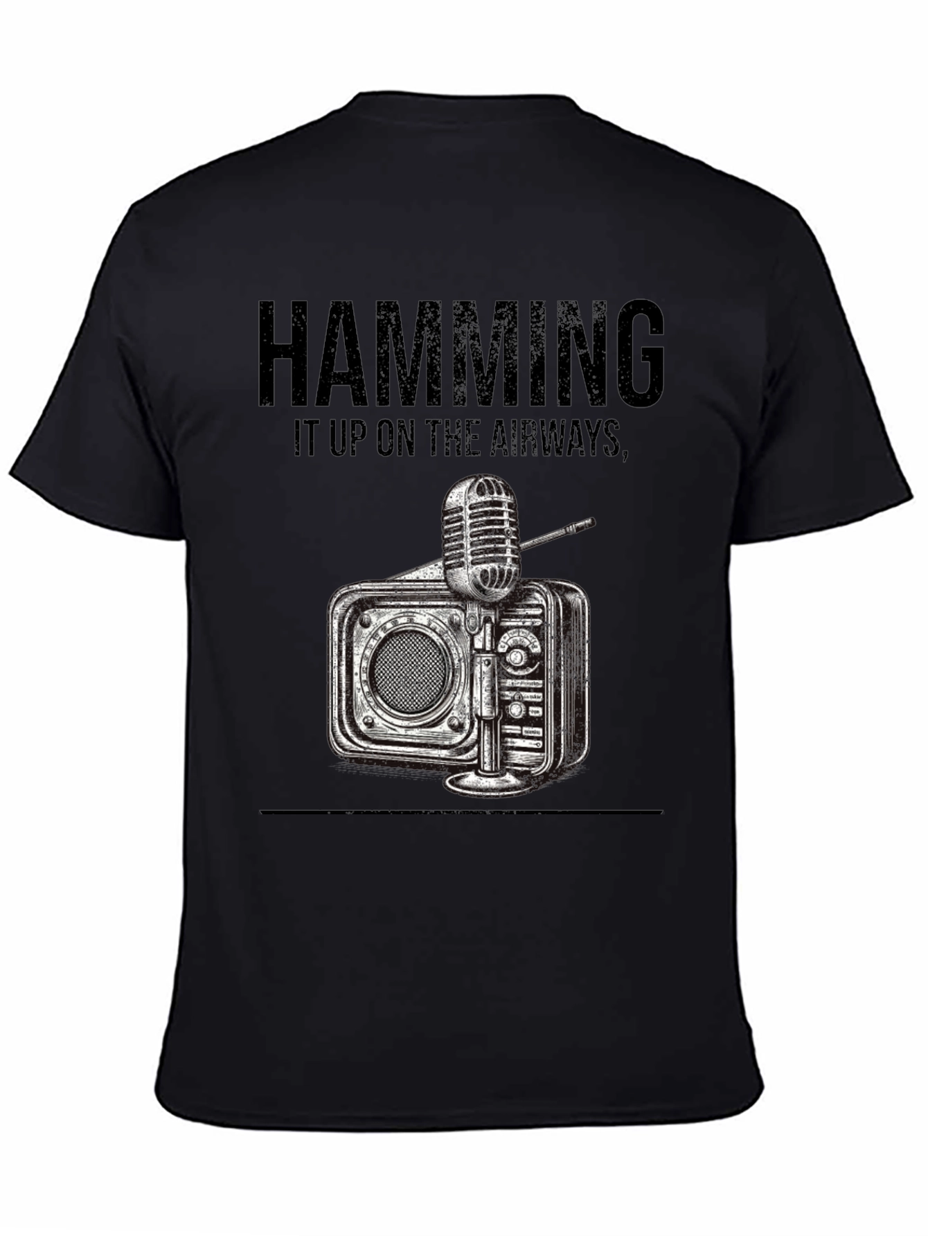 Hamming It Up Radio Graphic Tee