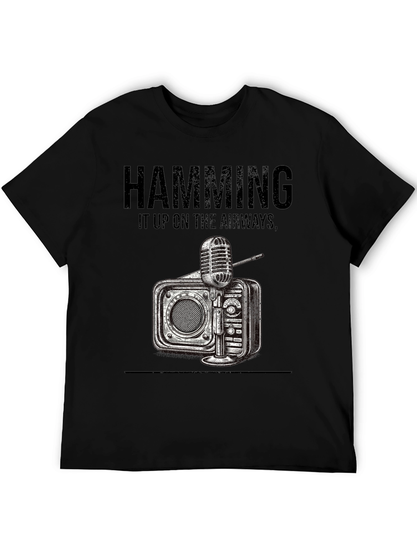 Hamming It Up Radio Graphic Tee