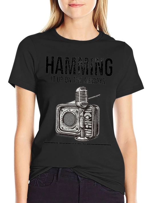 Hamming It Up Radio Graphic Tee