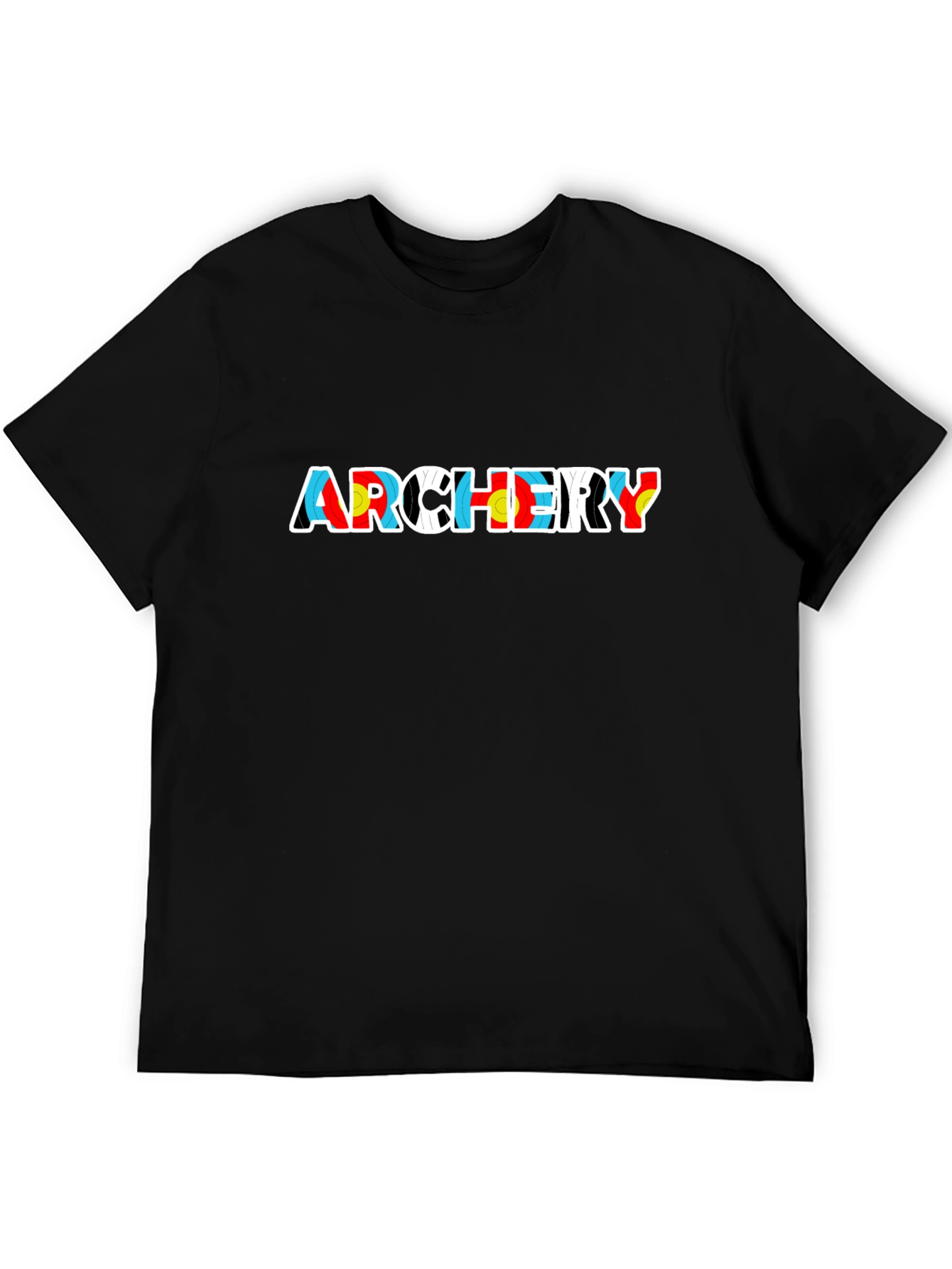 Archery Target Graphic Tee - Black