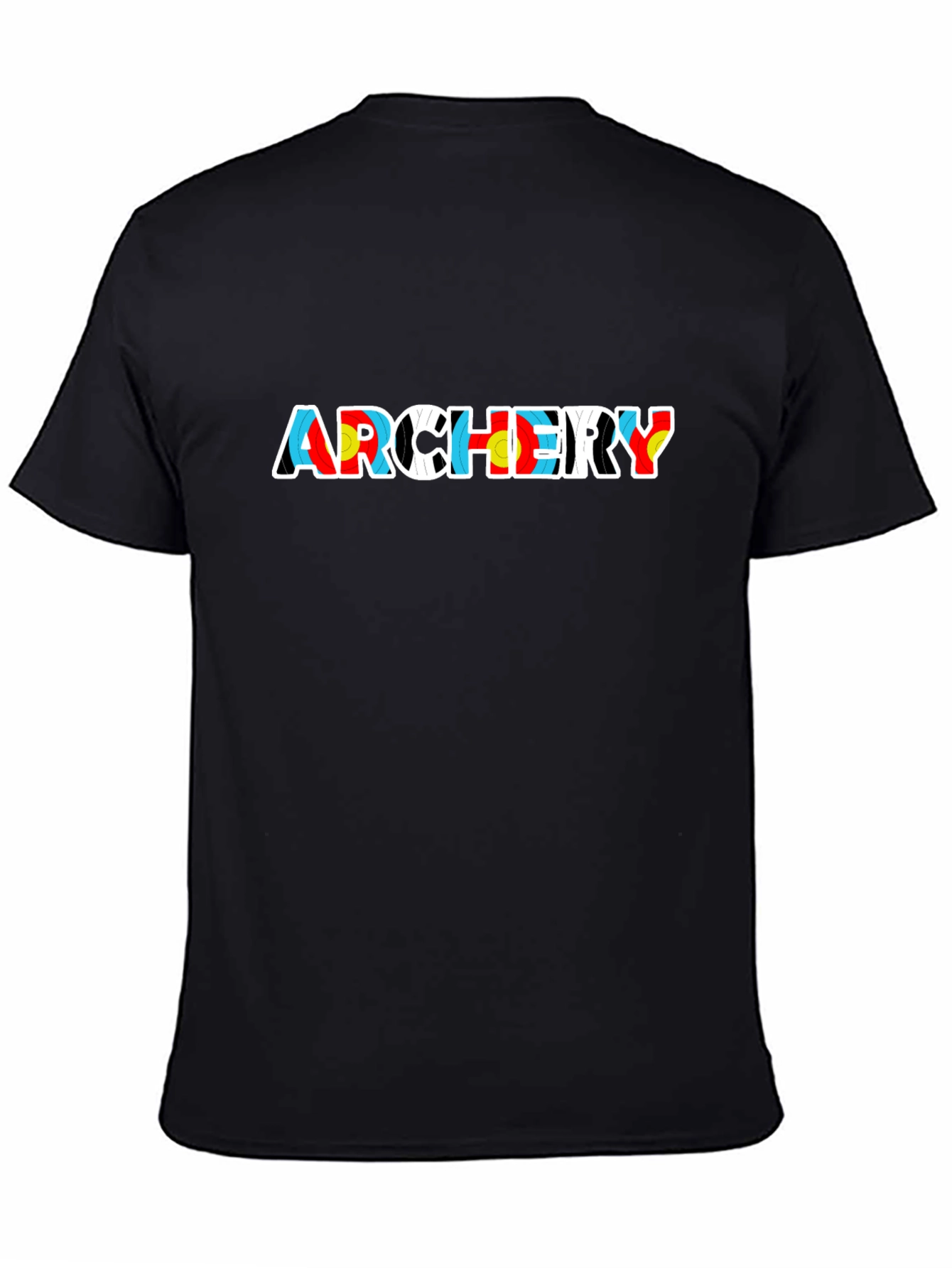 Archery Target Graphic Tee - Black