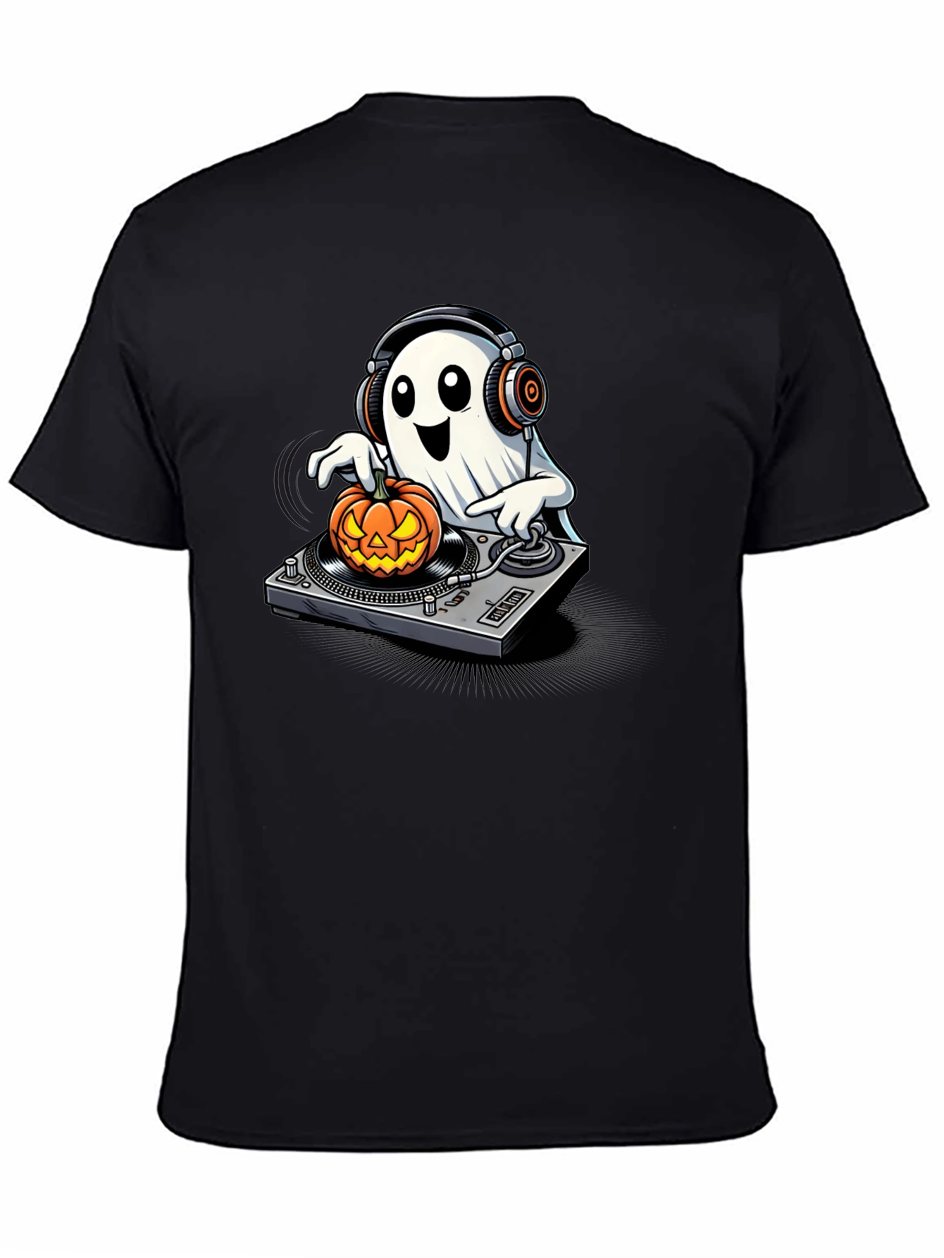DJ Ghost Halloween T-Shirt
