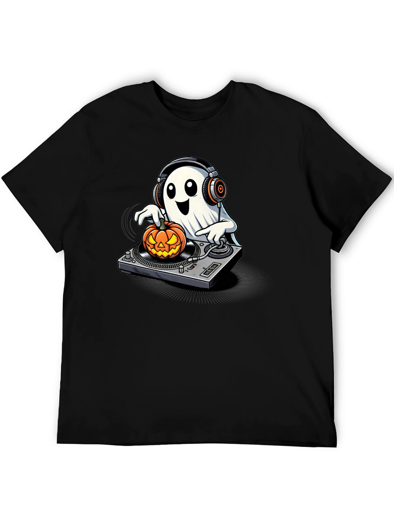 DJ Ghost Halloween T-Shirt
