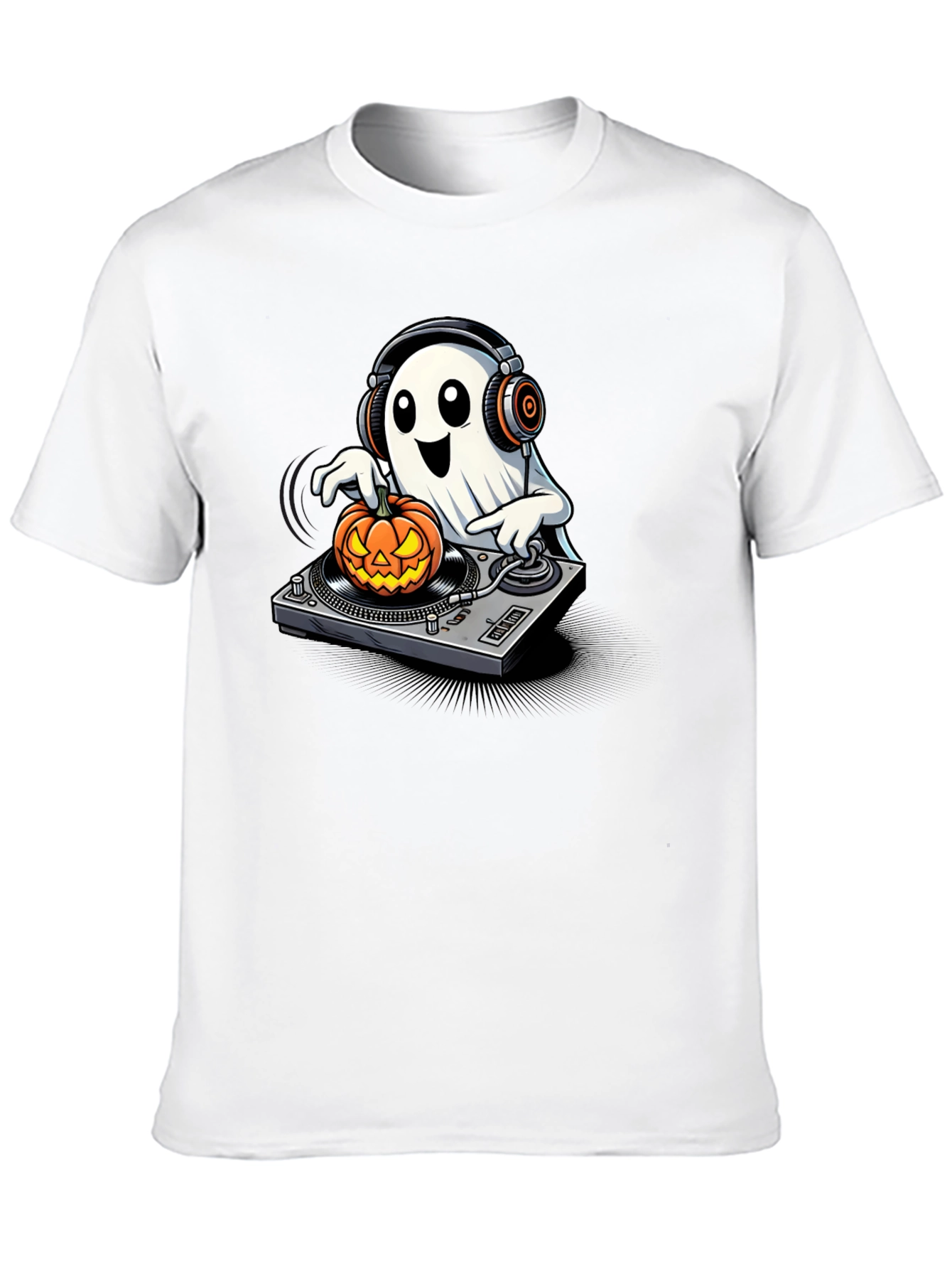 DJ Ghost Halloween T-Shirt