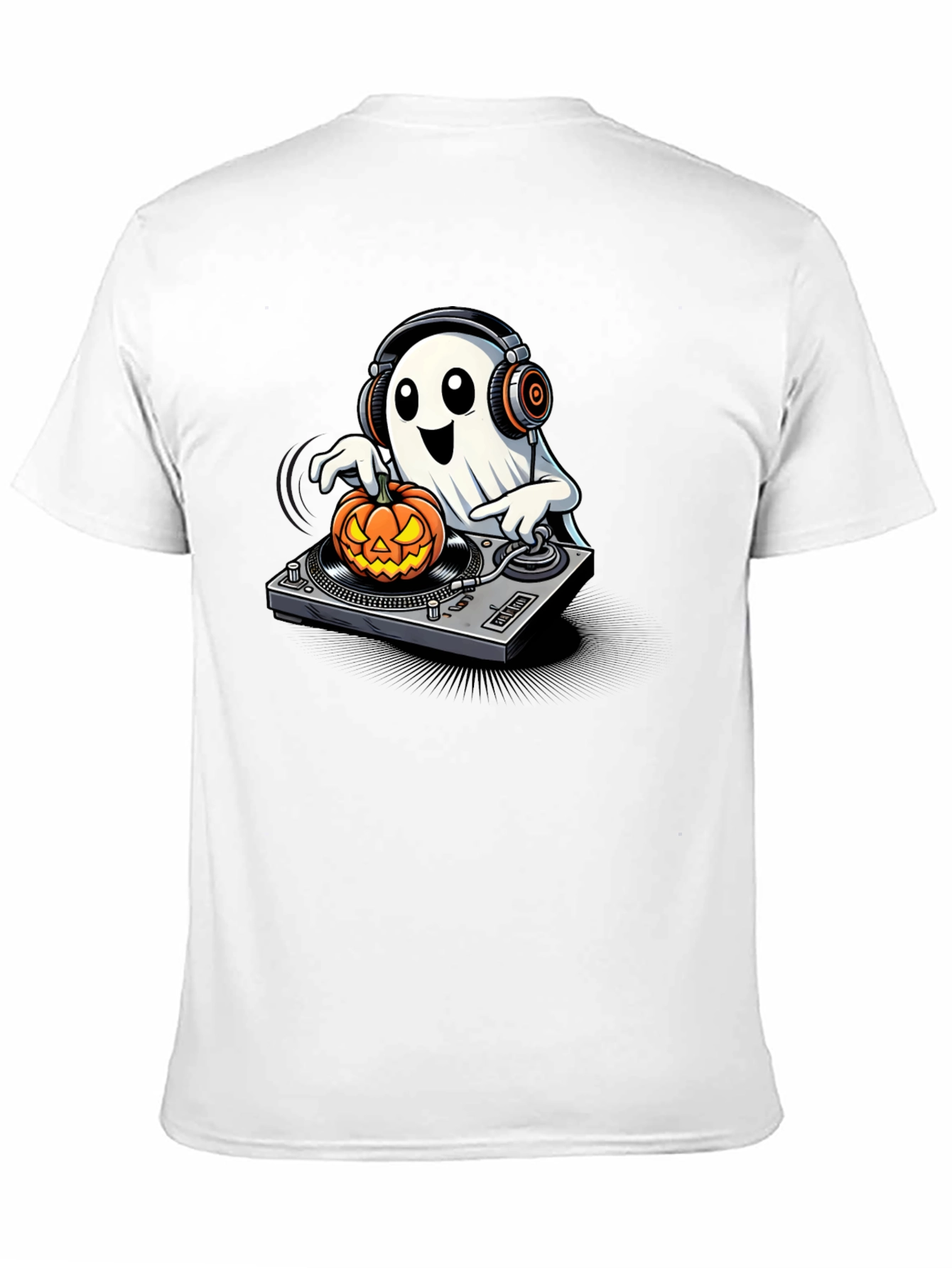 DJ Ghost Halloween T-Shirt
