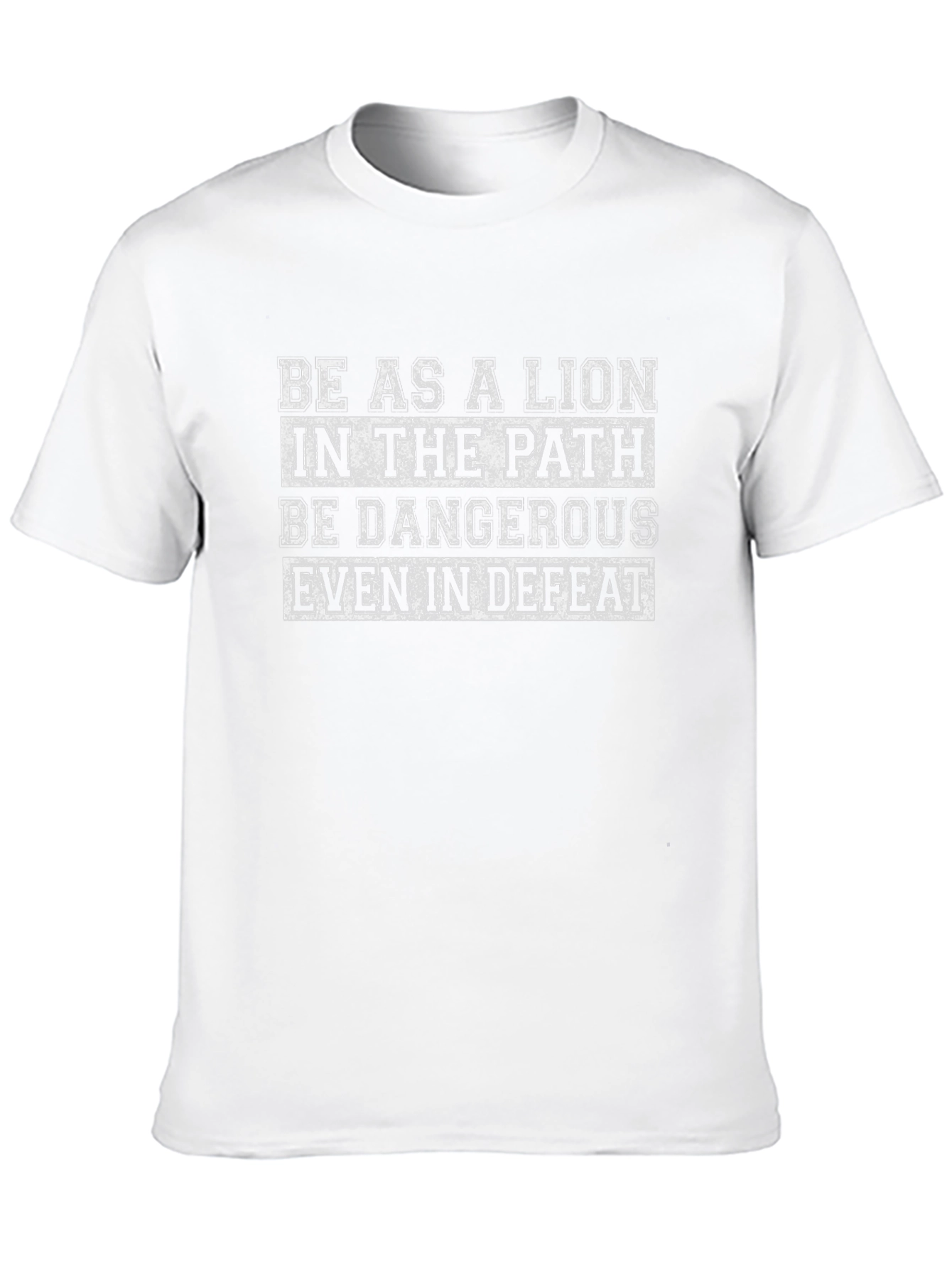 Lion Path Dangerous Defeat T-Shirt