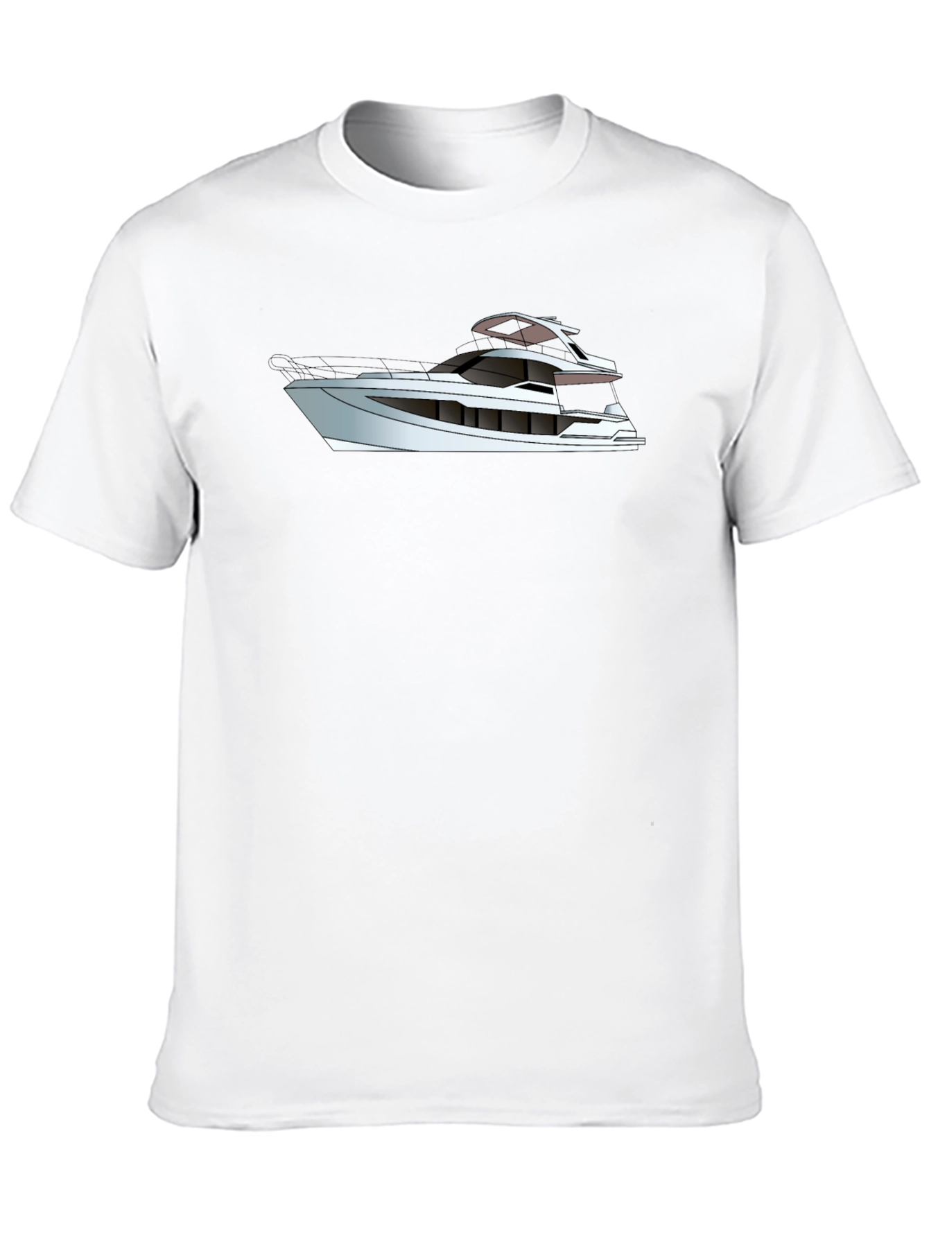Nautical T-Shirt: Sleek Yacht Design