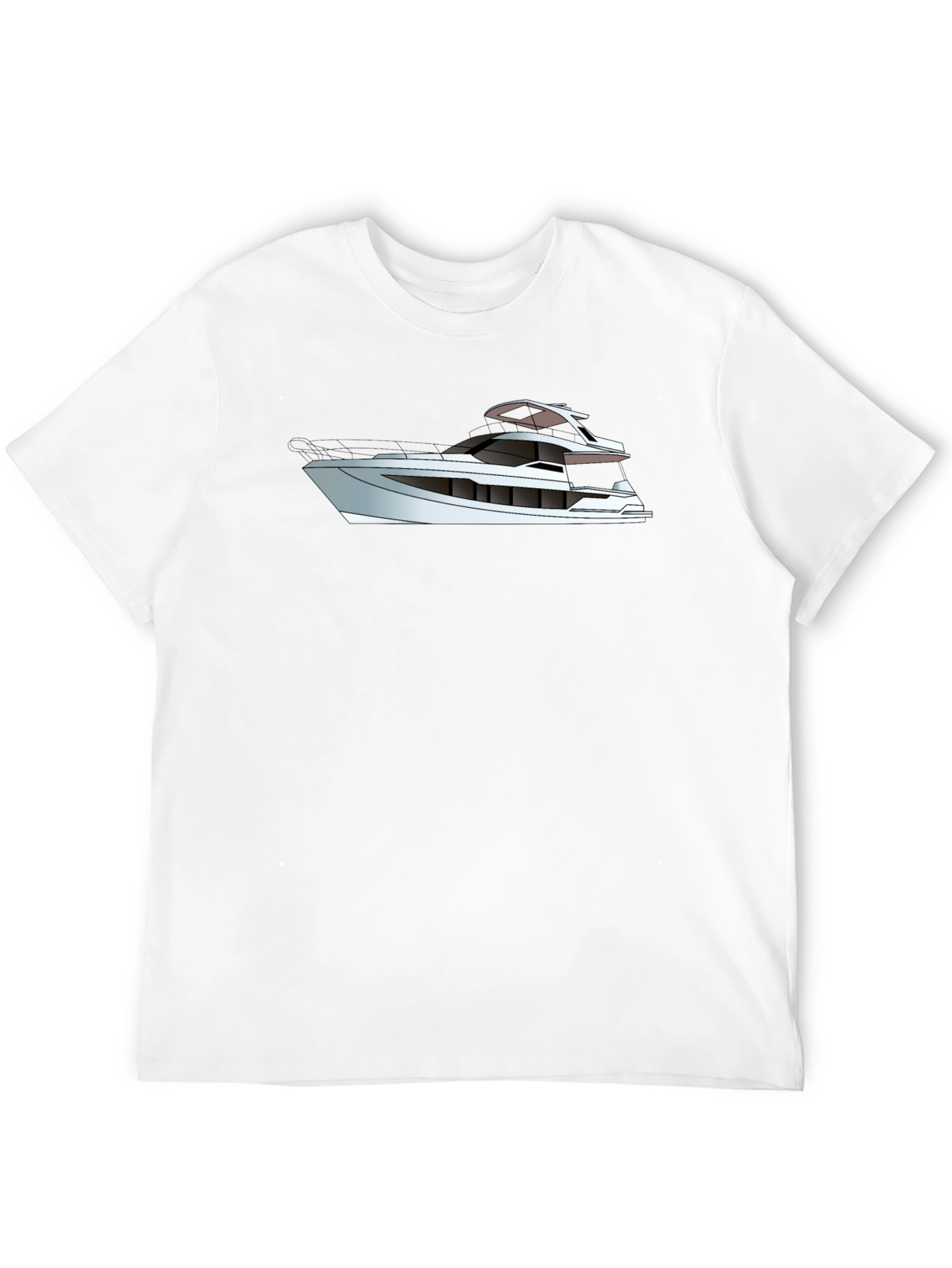 Nautical T-Shirt: Sleek Yacht Design