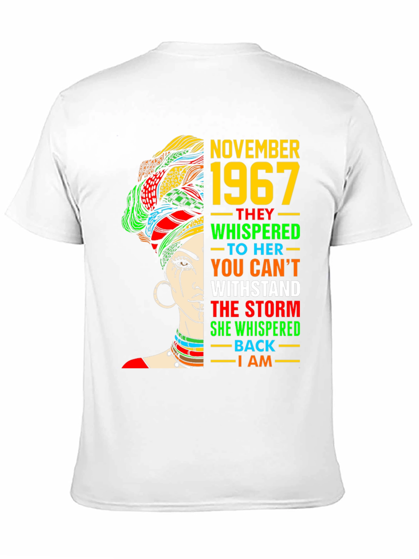November 1967 Black Woman T-Shirt