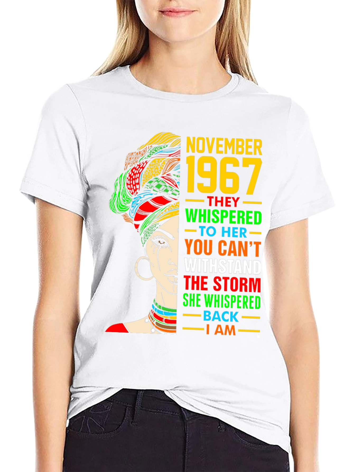 November 1967 Black Woman T-Shirt