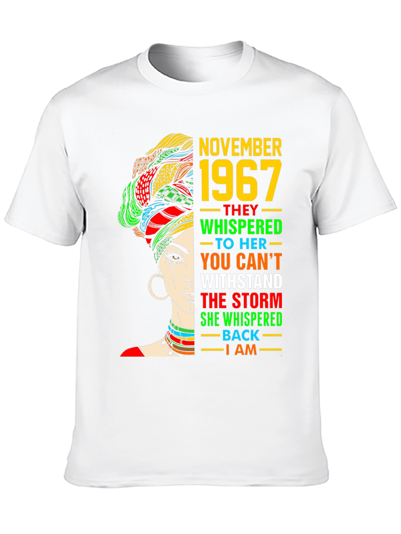 November 1967 Black Woman T-Shirt
