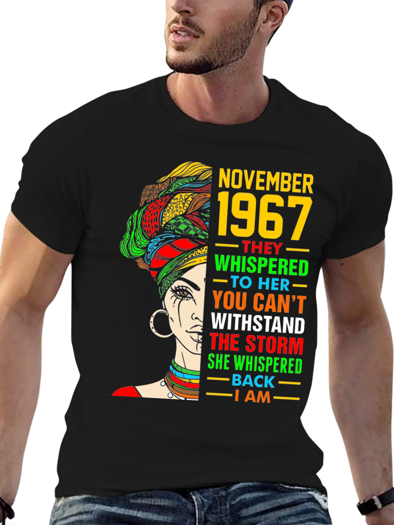 November 1967 Black Woman T-Shirt