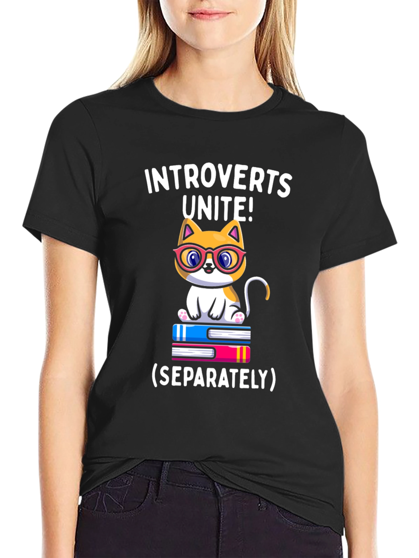 Introverts Unite Cat T-Shirt