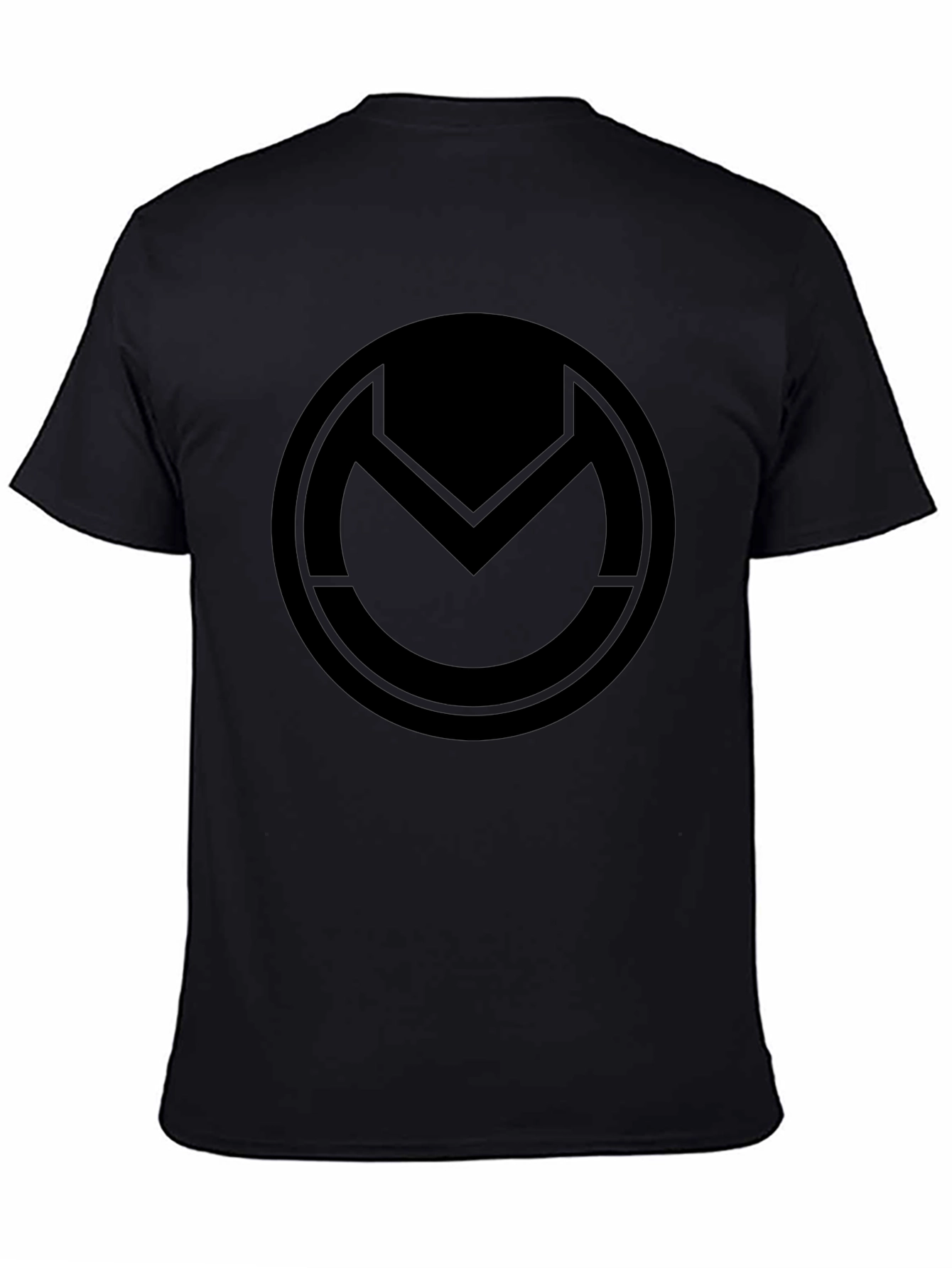 Mysterious Circle Logo Black T-Shirt