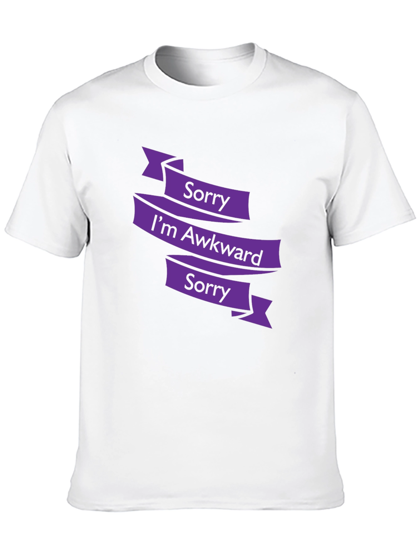 Awkward Sorry Funny Graphic T-Shirt