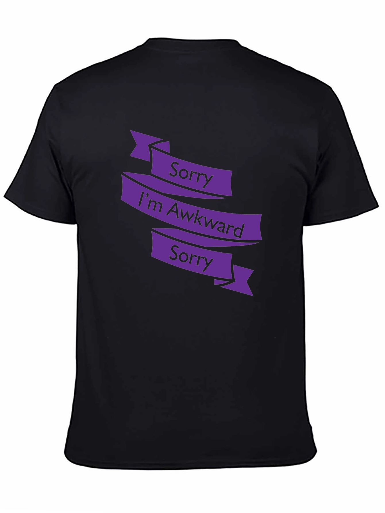 Awkward Sorry Funny Graphic T-Shirt