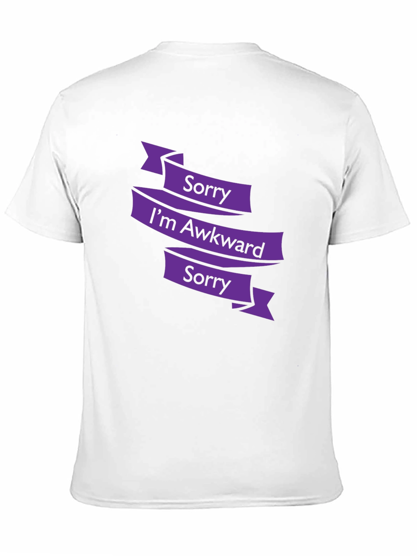 Awkward Sorry Funny Graphic T-Shirt