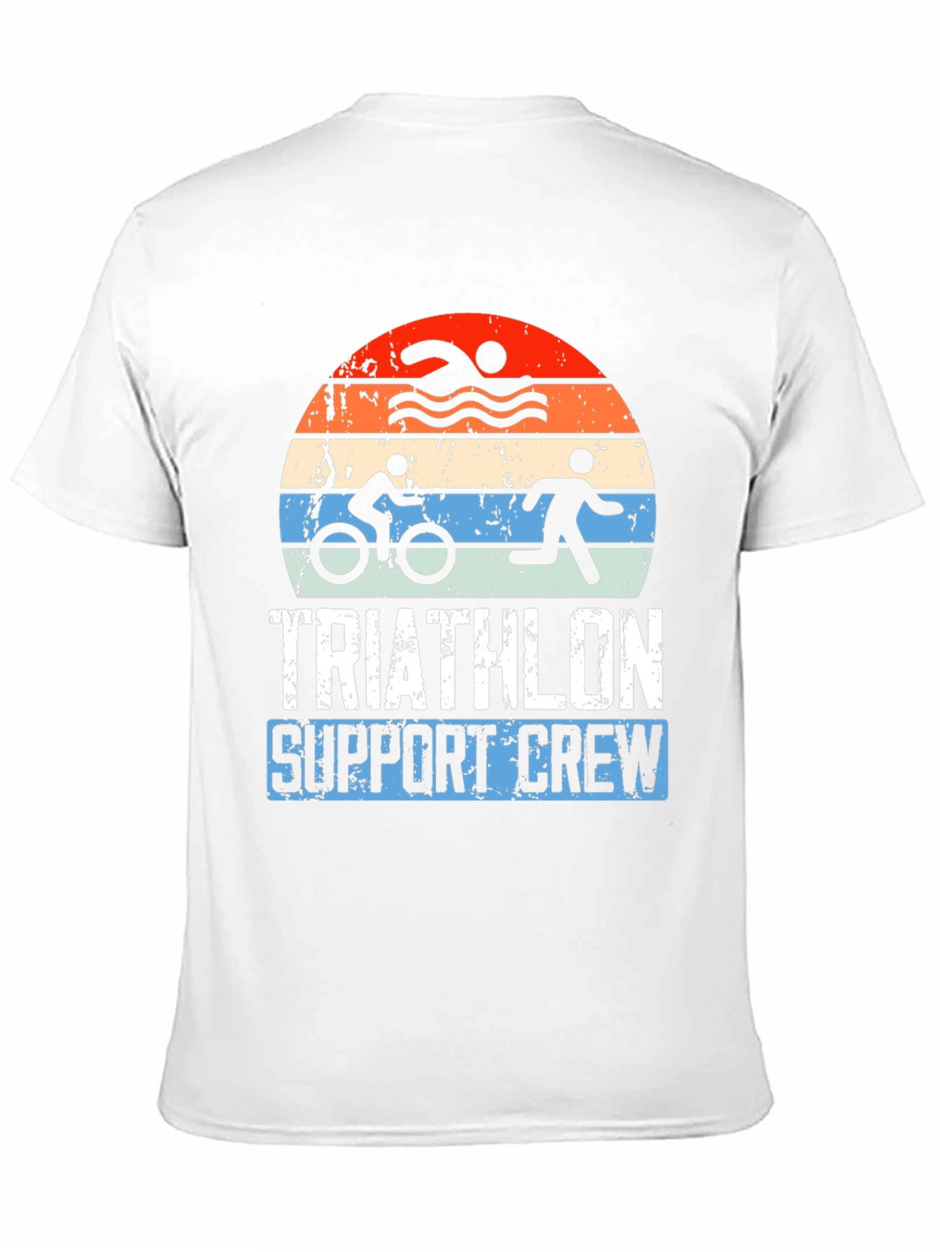 Triathlon Support Crew Graphic Tee