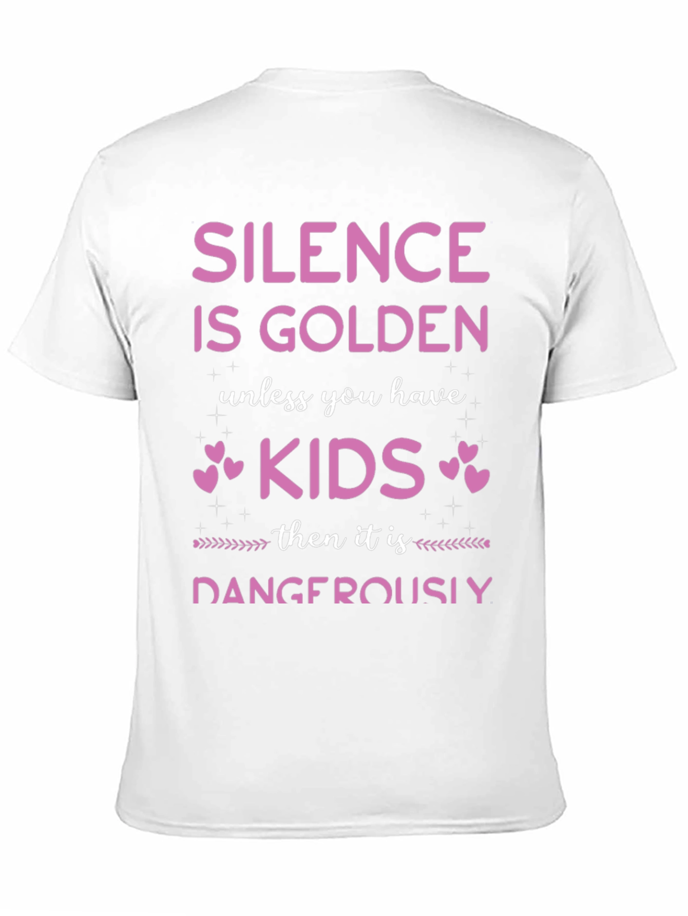 Silence Is Golden Graphic T-Shirt