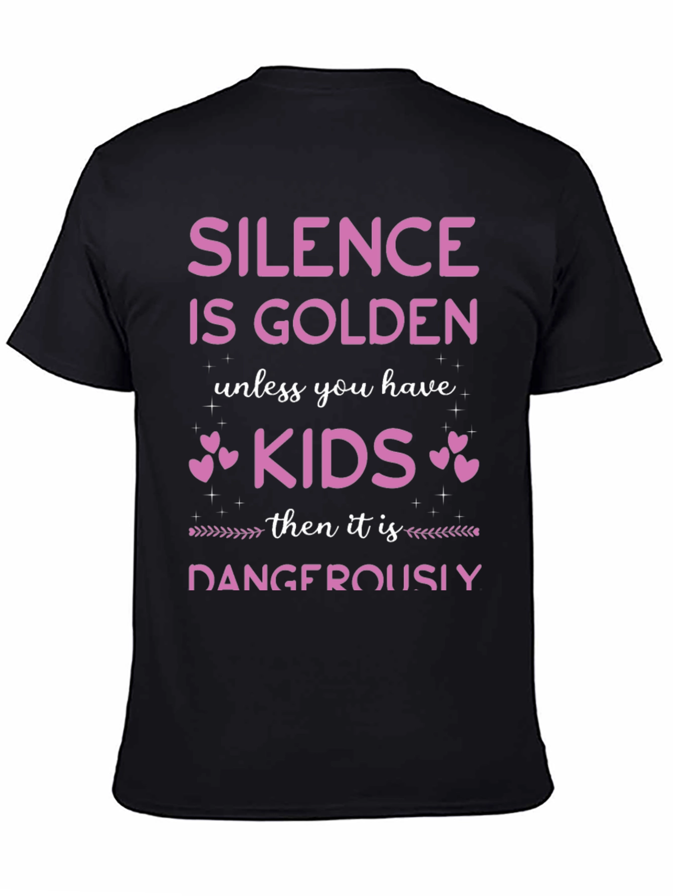 Silence Is Golden Graphic T-Shirt
