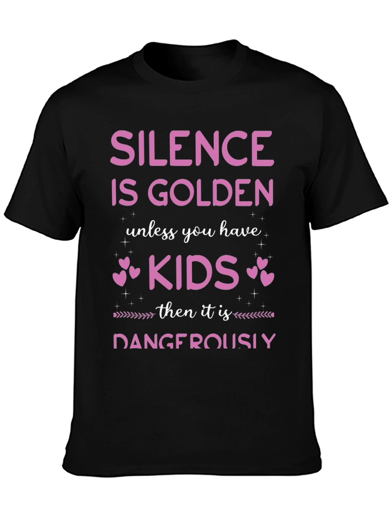 Silence Is Golden Graphic T-Shirt