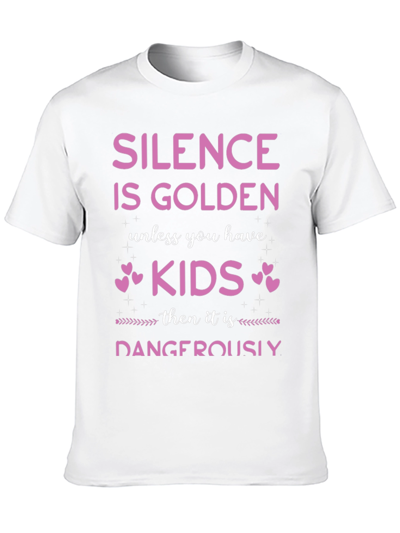 Silence Is Golden Graphic T-Shirt