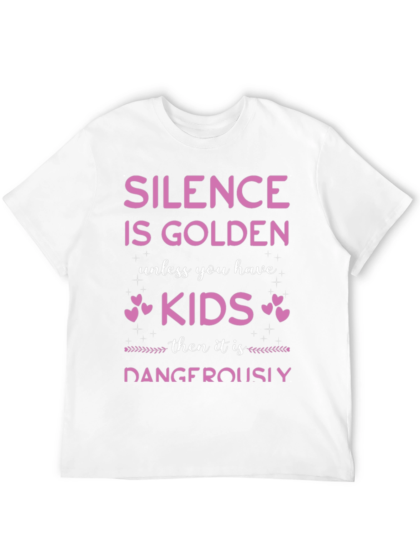 Silence Is Golden Graphic T-Shirt