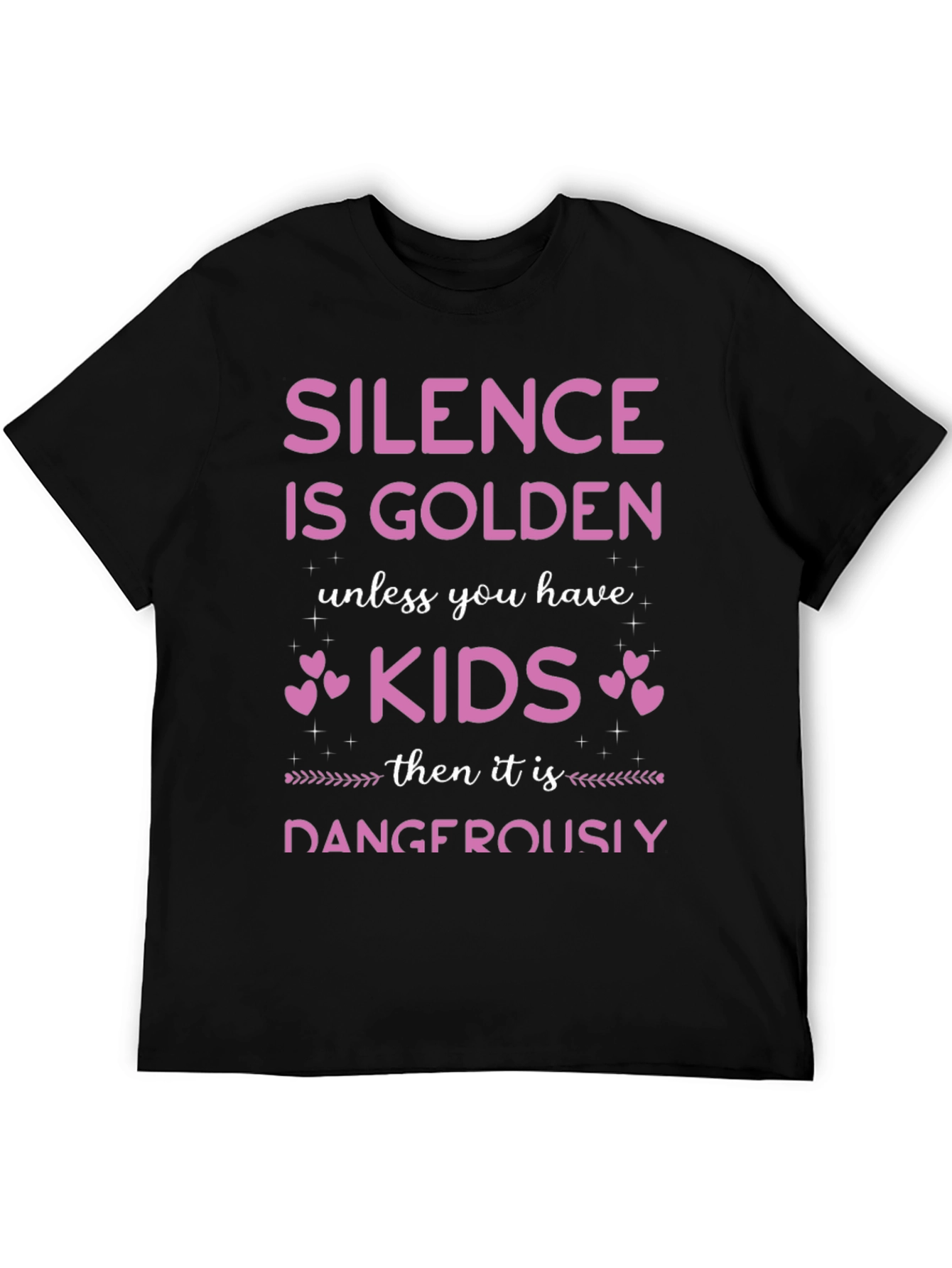 Silence Is Golden Graphic T-Shirt