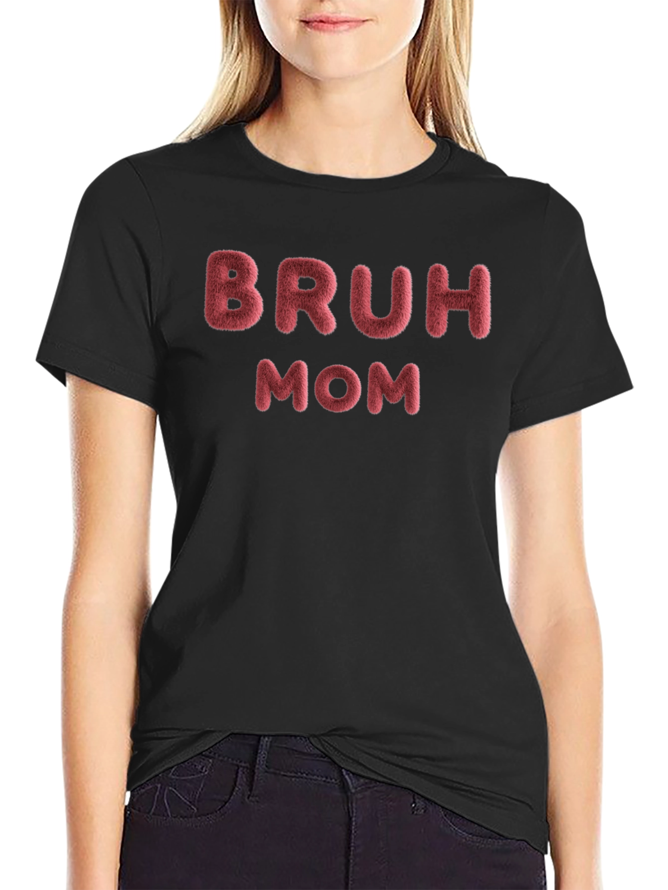 Bruh Mom Funny Graphic T-Shirt